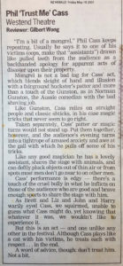 NZ Herald May 18 2001