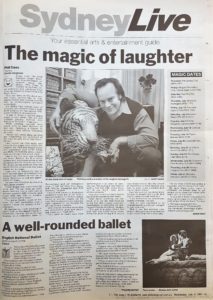 Sydney Daily Telegraph July 4 2001