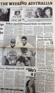 The Weekend Australian June 18 1994