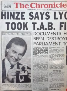 Toowomba Chronicle August 30 1985